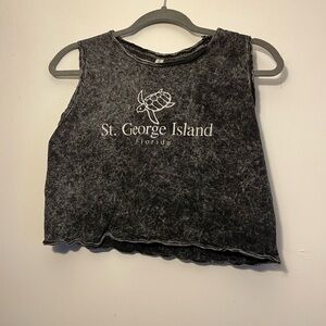 Black Sleeveless Top